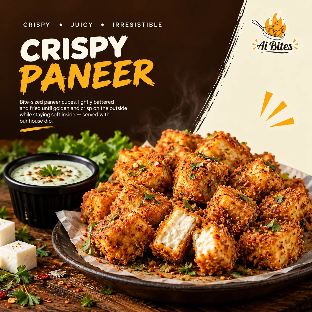 Crispy Paneer (Portion)
