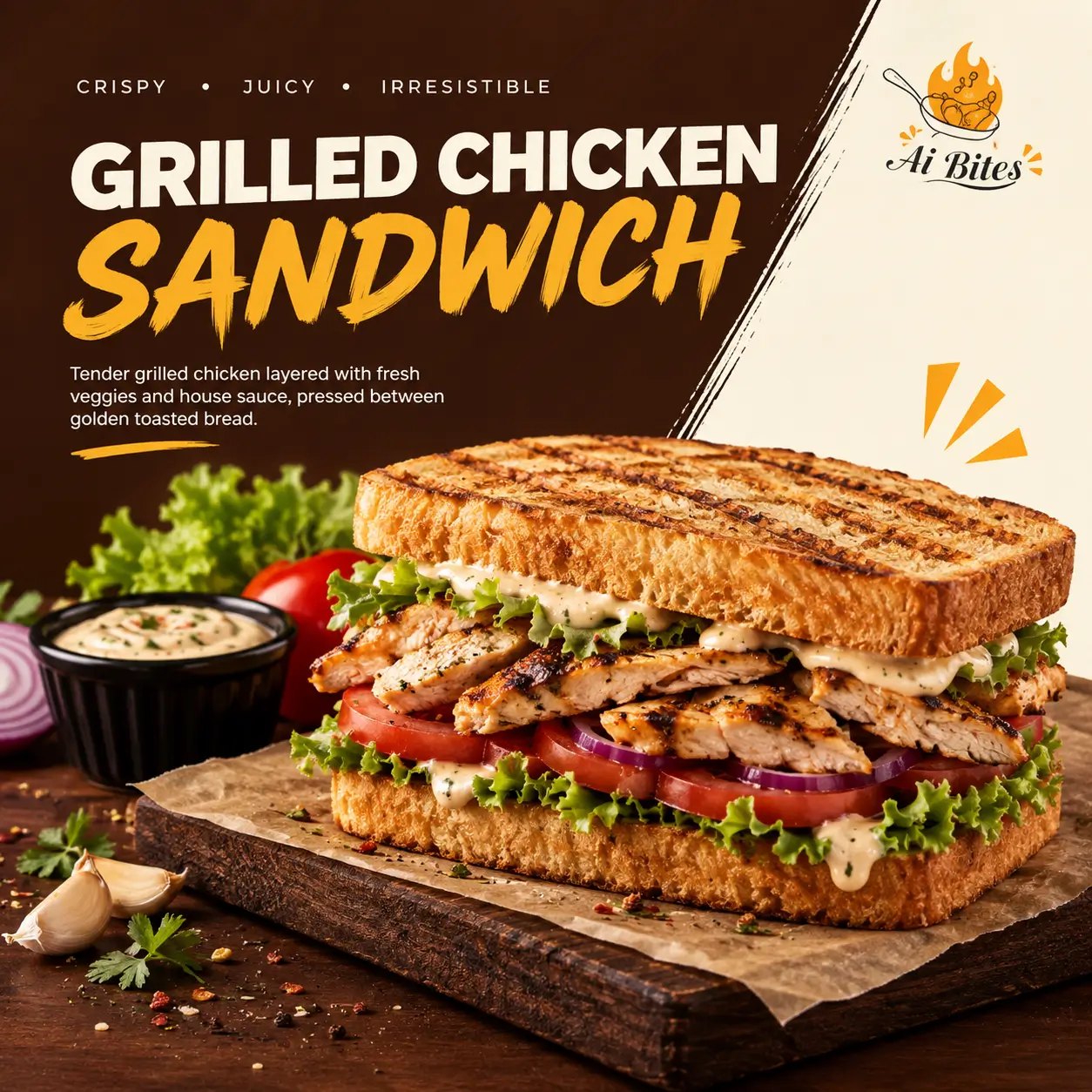 Grilled Chicken Sandwich (1 Pc)