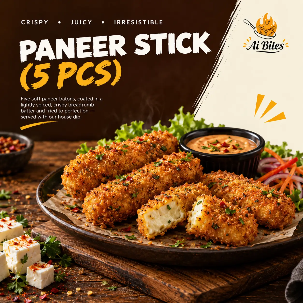 Paneer Stick (5 Pcs)