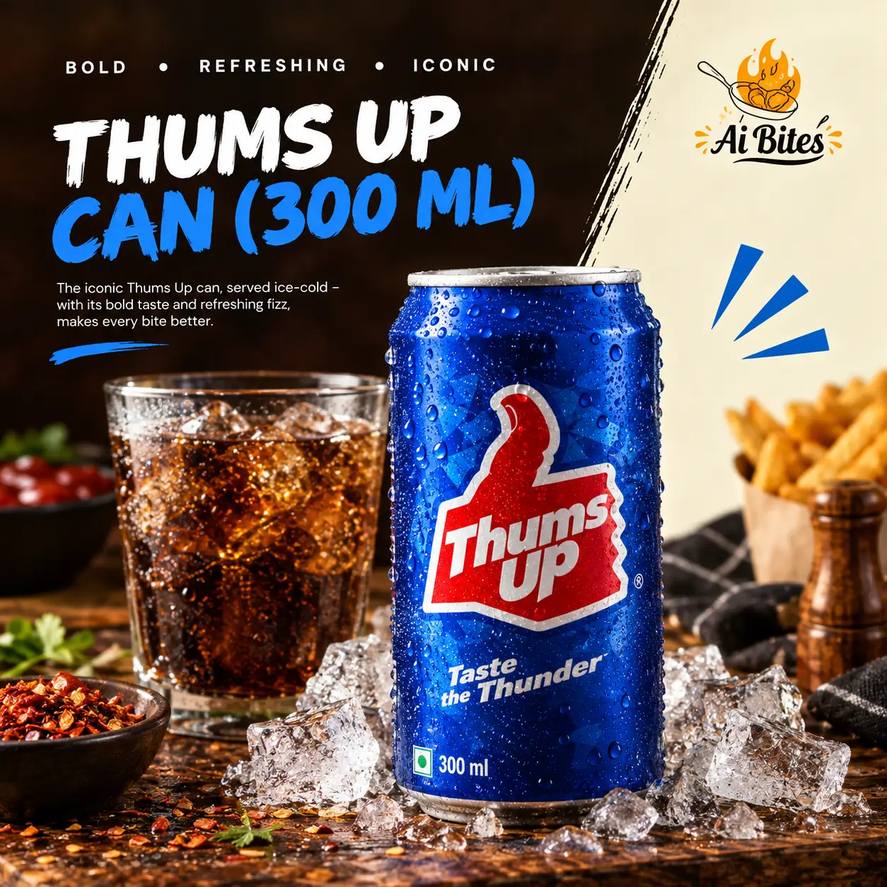 Thums Up Can (Can, 300 ml)
